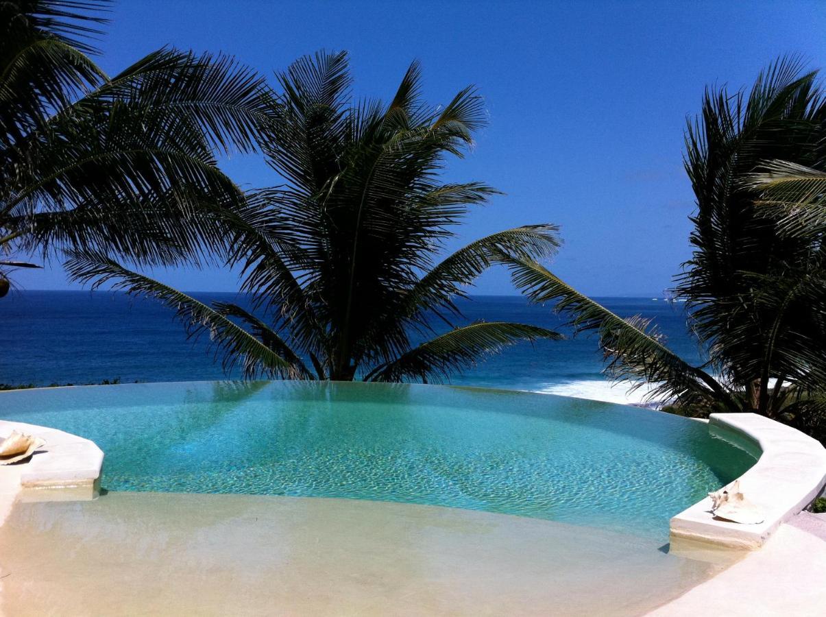 Wild Paradise: Villa Vue Mer Piscine A Debordement Ле-Муль Экстерьер фото